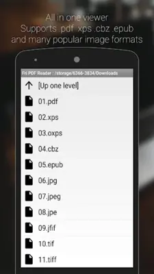Fri PDF Reader android App screenshot 3